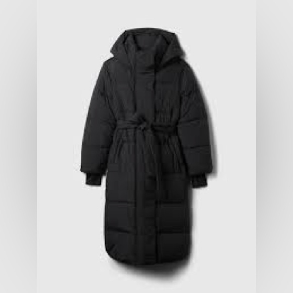 Gap Big Puff Winter Belted Puffer Coat